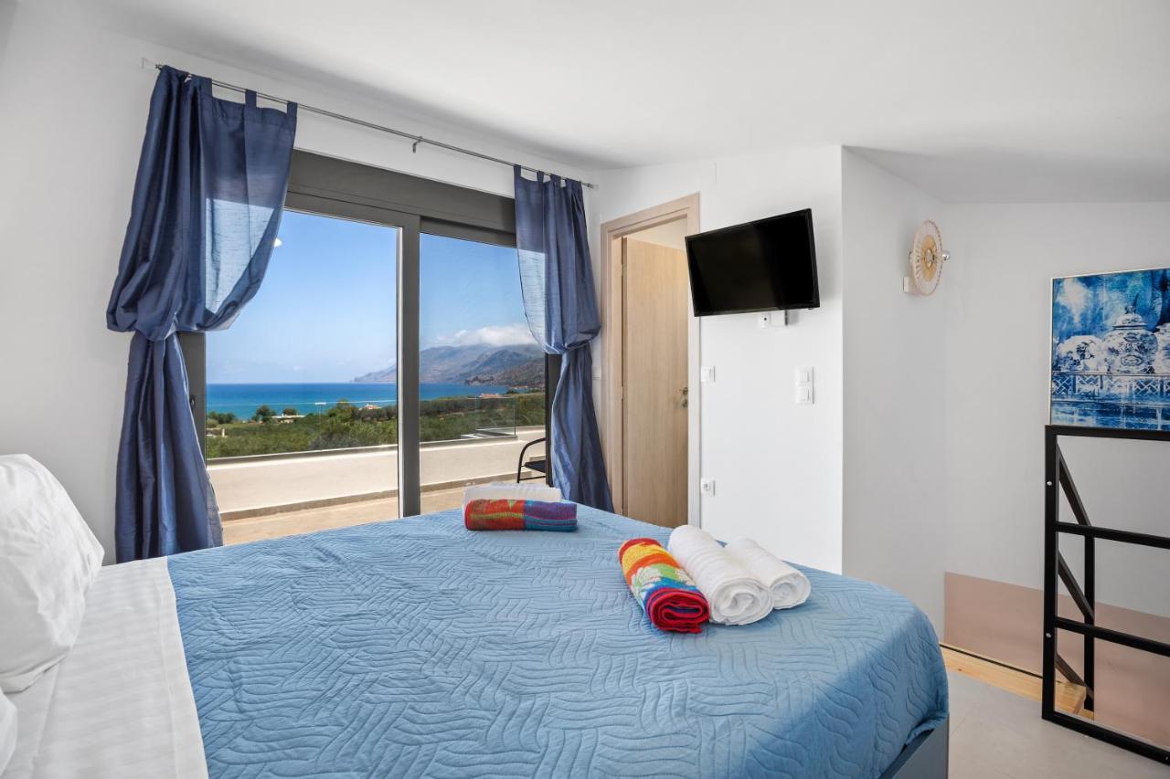Isabel Artemis Crete - Luxury Sea Views Villas Nopigia ภายนอก รูปภาพ